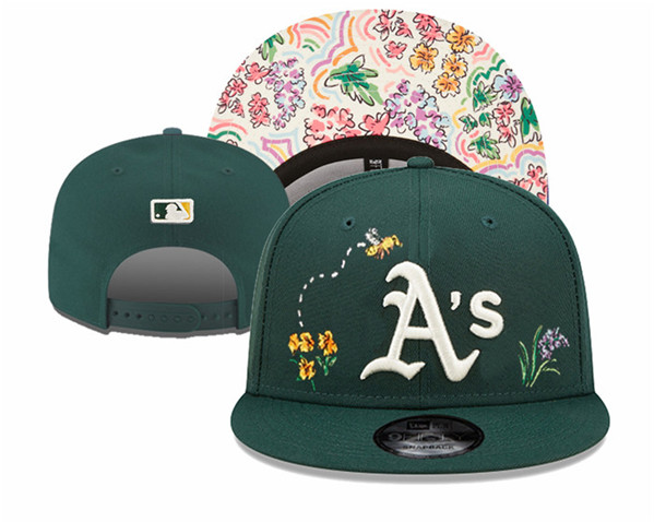 Oakland Athletics Stitched Snapback Hats 020